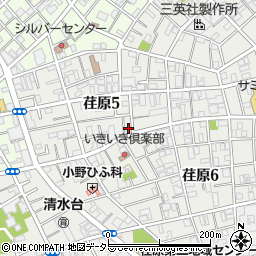 東京都品川区荏原5丁目13-9周辺の地図