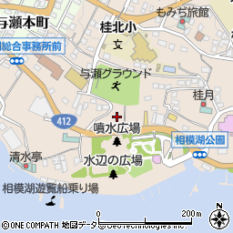 神奈川県相模原市緑区与瀬406周辺の地図