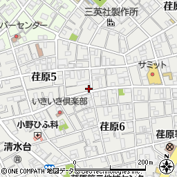 東京都品川区荏原5丁目12-9周辺の地図