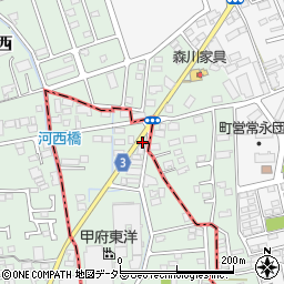 アトリーチェ田富店周辺の地図