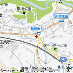 山梨県大月市猿橋町猿橋147周辺の地図