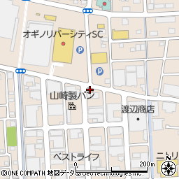田富流通団地郵便局周辺の地図