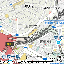 東鉄創建株式会社　千葉支店周辺の地図