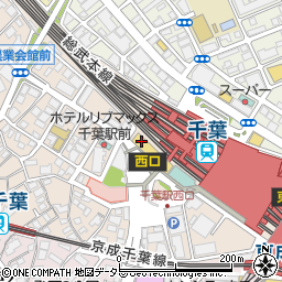 常陽銀行千葉ビジネスステーション ＡＴＭ周辺の地図