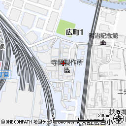 株式会社寺岡製作所周辺の地図