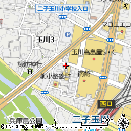BAR MASTERS 二子玉川店周辺の地図