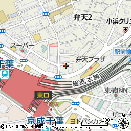 千葉駅前クリニック周辺の地図