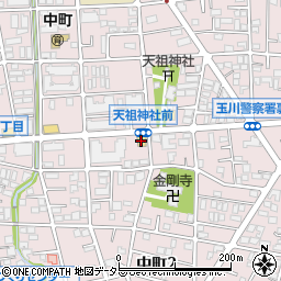 フォルクス上野毛店周辺の地図