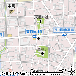東京ガスエネフィット日本企業中町事業所周辺の地図