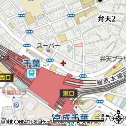 大原学園千葉校周辺の地図