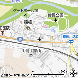 山梨県大月市猿橋町猿橋199-2周辺の地図