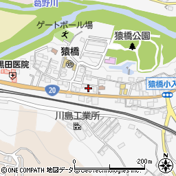 山梨県大月市猿橋町猿橋199-4周辺の地図