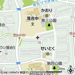 多摩市立　落合第二学童クラブ周辺の地図