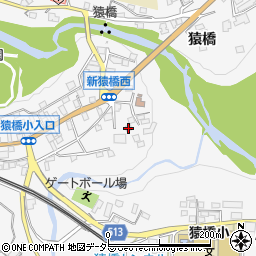 山梨県大月市猿橋町猿橋85-1周辺の地図