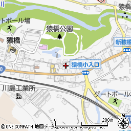 山梨県大月市猿橋町猿橋6周辺の地図