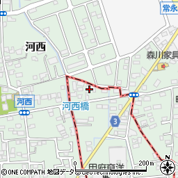 中山自動車整備工場周辺の地図