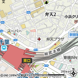 医心館 千葉駅前周辺の地図