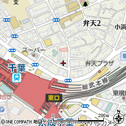 全労済千葉県本部会館周辺の地図