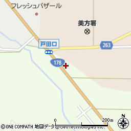 岩田石油有限会社　浜坂給油所周辺の地図
