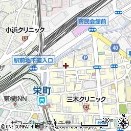 ＮＰＣ２４Ｈ千葉栄町パーキング周辺の地図
