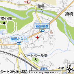 山梨県大月市猿橋町猿橋113周辺の地図