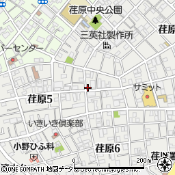 東京都品川区荏原5丁目10-15周辺の地図