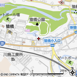 山梨県大月市猿橋町猿橋5周辺の地図