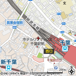 新東産業株式会社　千葉支店周辺の地図