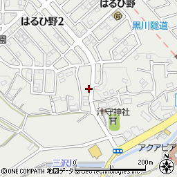神奈川県川崎市麻生区黒川周辺の地図