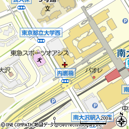 モンベルクラブ南大沢店周辺の地図