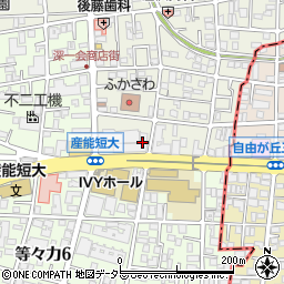 西友深沢目黒通り店周辺の地図