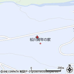 長野県松川青年の家周辺の地図