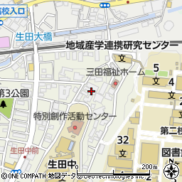 柴田荘周辺の地図