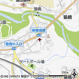 山梨県大月市猿橋町猿橋83-15周辺の地図