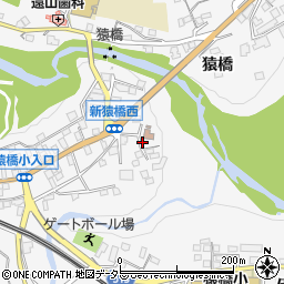 山梨県大月市猿橋町猿橋89周辺の地図