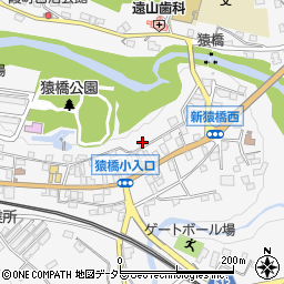 山梨県大月市猿橋町猿橋39周辺の地図