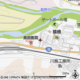 山梨県大月市猿橋町猿橋245周辺の地図