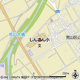 京丹後市立しんざん小学校周辺の地図