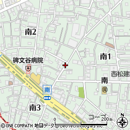 東京都目黒区南周辺の地図
