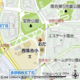 武蔵野音楽大学　附属・多摩音楽教室周辺の地図