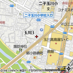 クイックリフォームサービス　二子玉川店周辺の地図