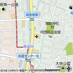 株式会社西松屋チェーン　甲府昭和店周辺の地図
