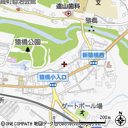 山梨県大月市猿橋町猿橋38-3周辺の地図