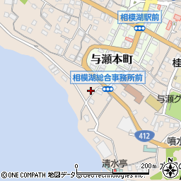 神奈川県相模原市緑区与瀬782周辺の地図