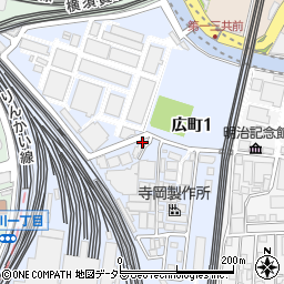 東京都品川区広町1丁目周辺の地図