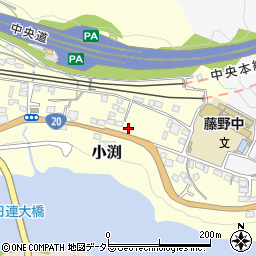 神奈川県相模原市緑区小渕2144周辺の地図
