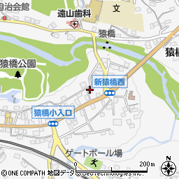 山梨県大月市猿橋町猿橋43周辺の地図