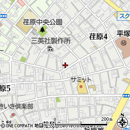 東京都品川区荏原5丁目3-8周辺の地図