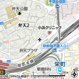 鰻の成瀬　千葉店周辺の地図