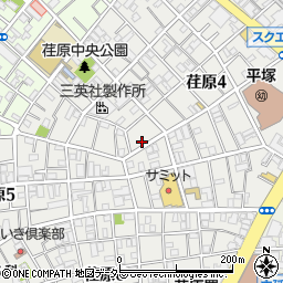 東京都品川区荏原5丁目3-7周辺の地図